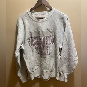 JanSport Virginia Tech Hokies Vintage Crewneck..Large..23x26